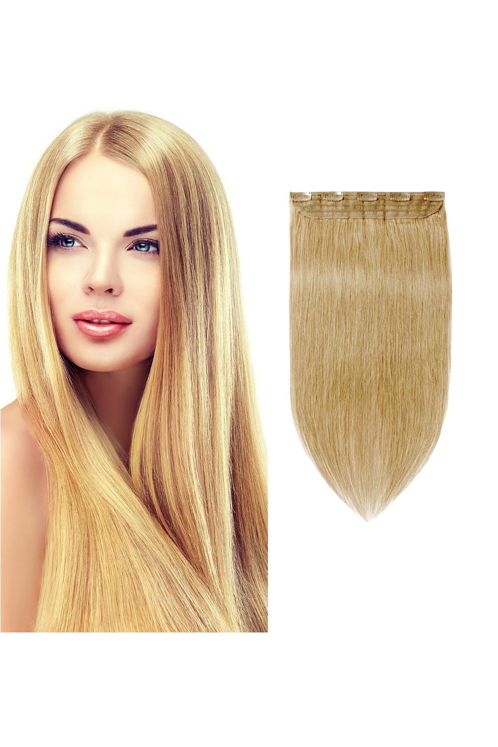 Tresa De Lux Blond Sampanie 27D 50 cm 27D - Blond Sampanie