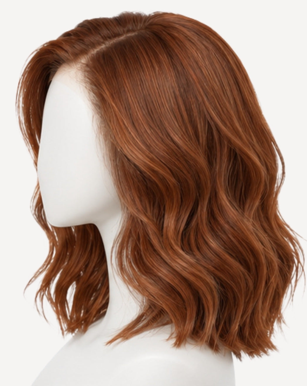 Roșcat Arămiu 40 cm - Perucă Front Lace BuenoBia