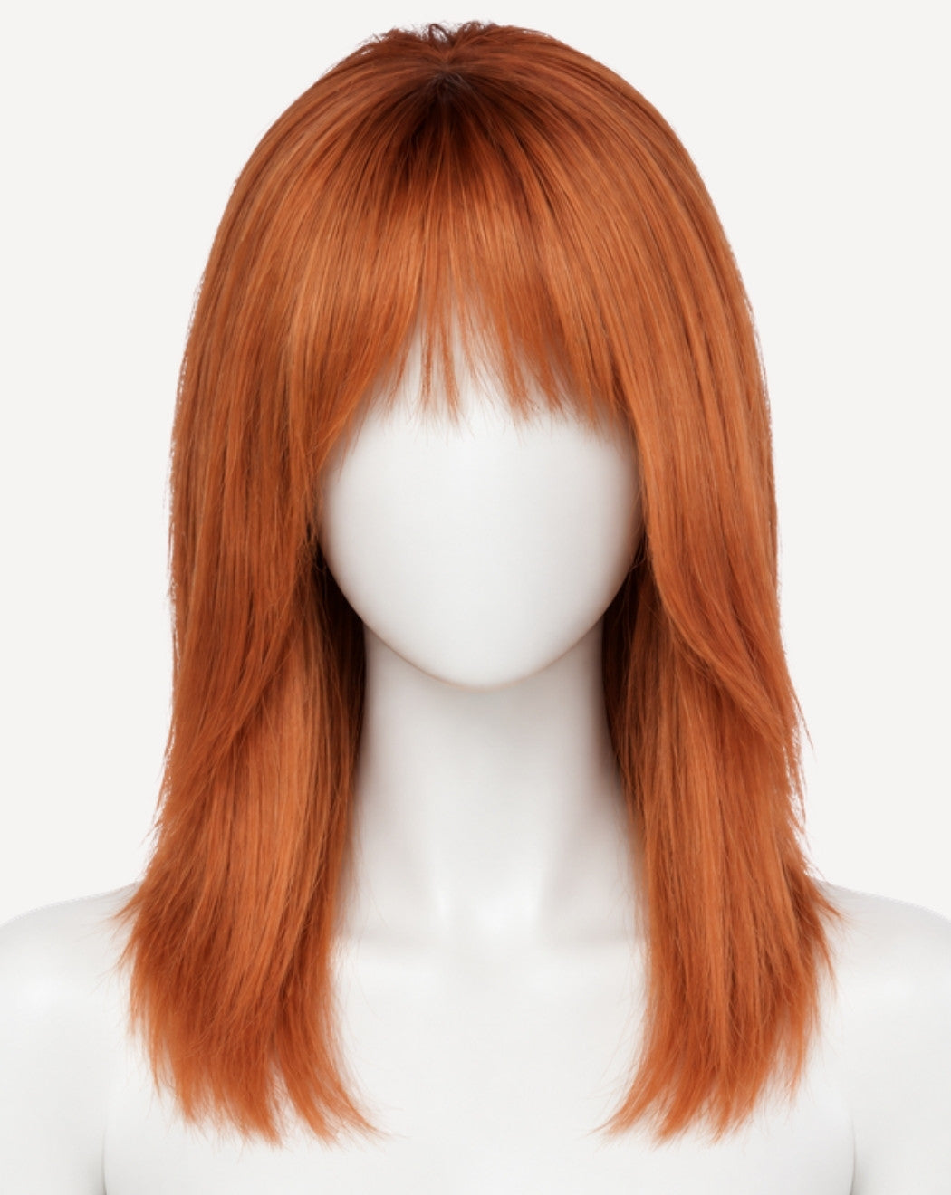 Perucă RB #16 pe manechin – față