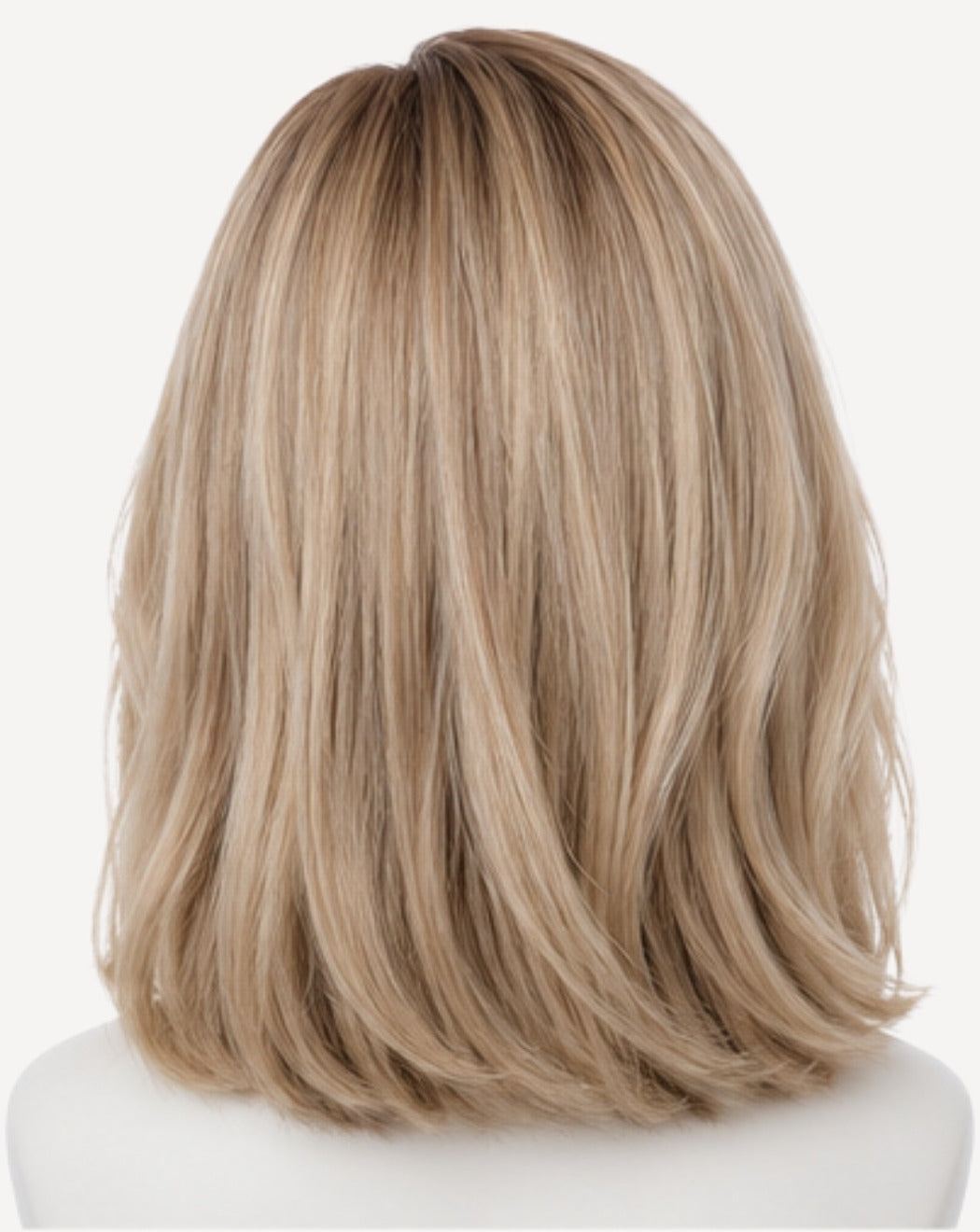 Blond Bej 45 cm - Perucă Front Lace BuenoBia