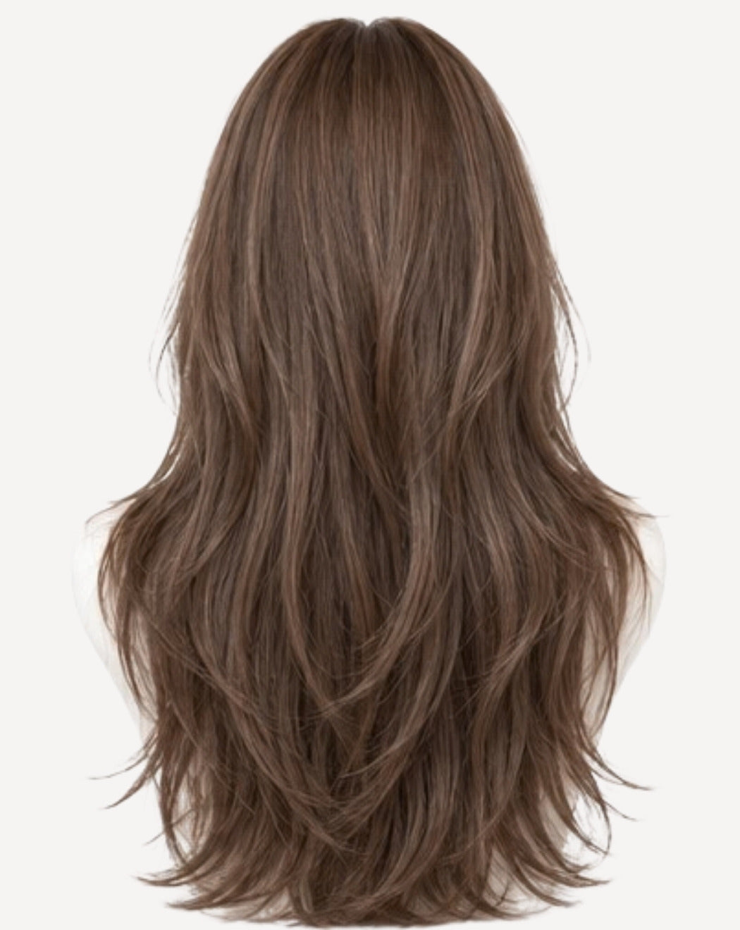Șaten Ciocolată Deschis 70 cm - Perucă Front Lace BuenoBia