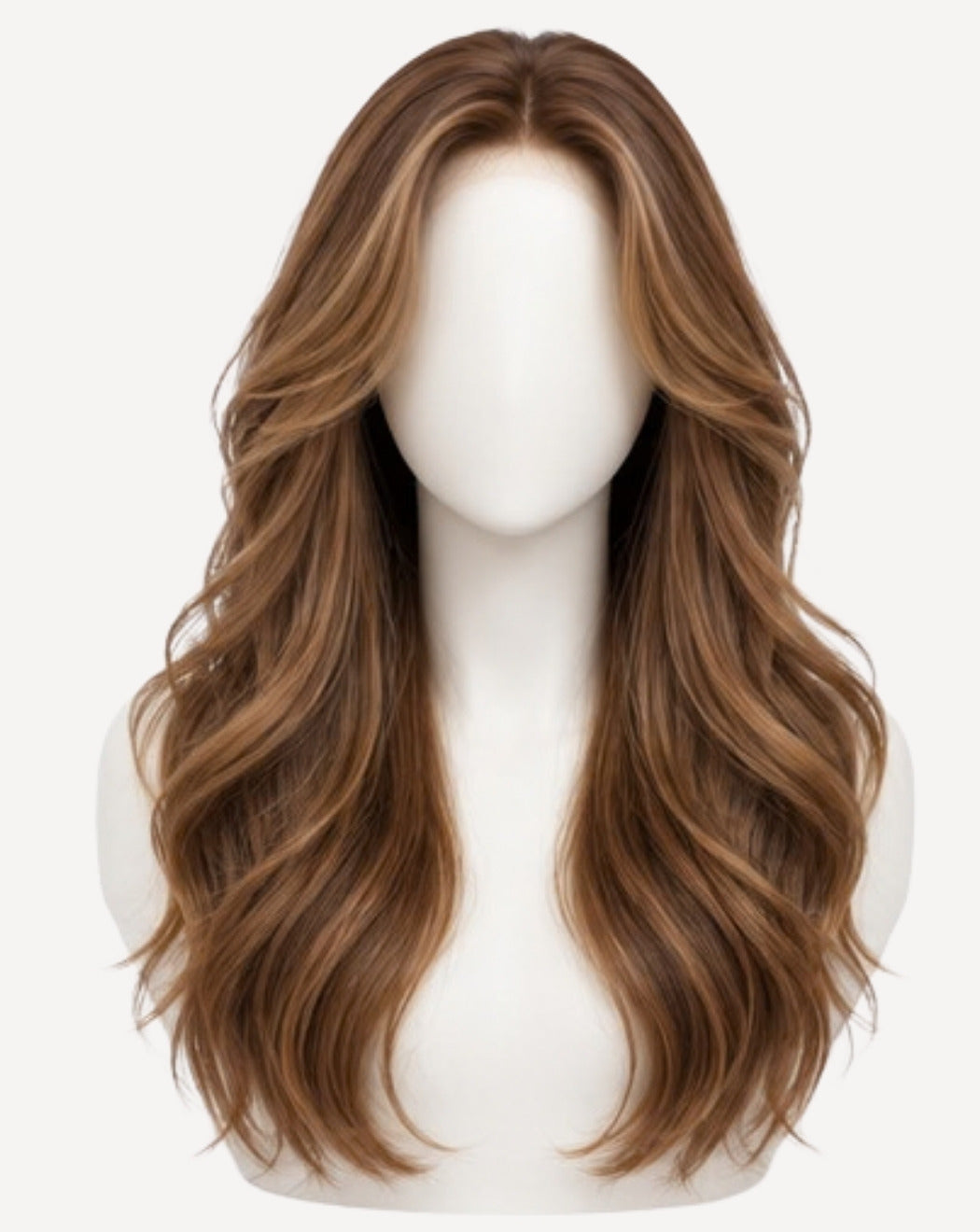 Balayage Caramel 70 cm - Perucă Front Lace BuenoBia