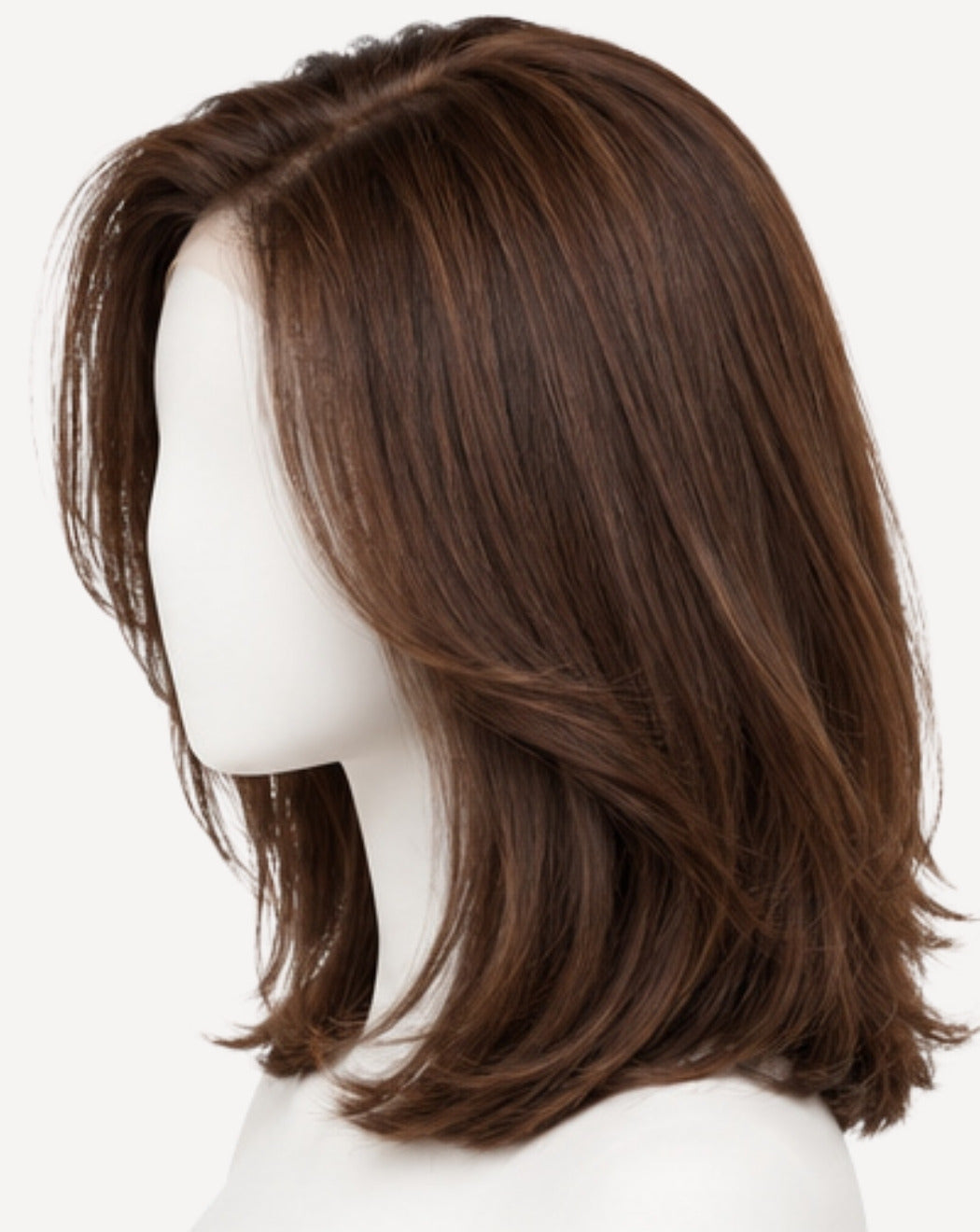 Castaniu Arămiu 50 cm - Perucă Front Lace BuenoBia