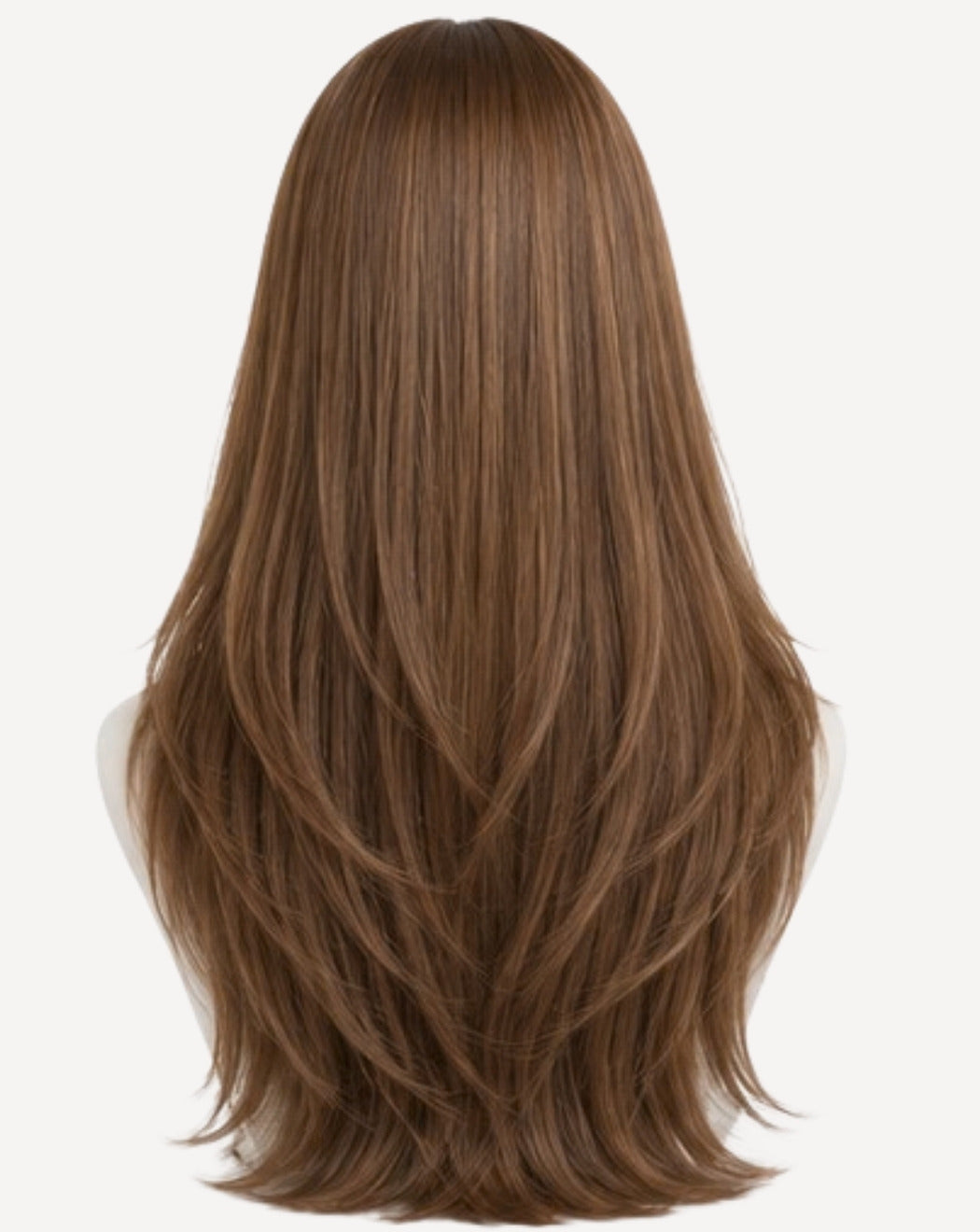 Șaten Caramel Deschis 75 cm - Perucă Front Lace BuenoBia
