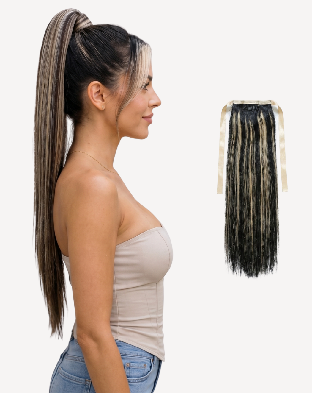 Extensii Coadă Volum Simplu - BALAYAGE 1-1001 | BuenoBia