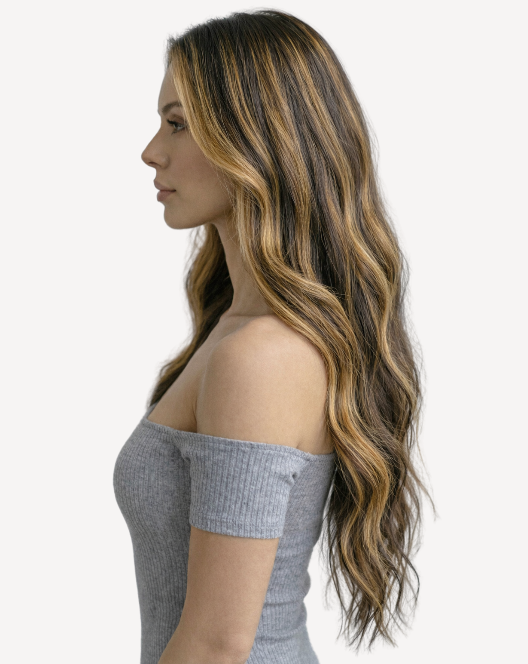 Extensii Clip-On Volum Mediu - Balayage 1-12 | BuenoBia