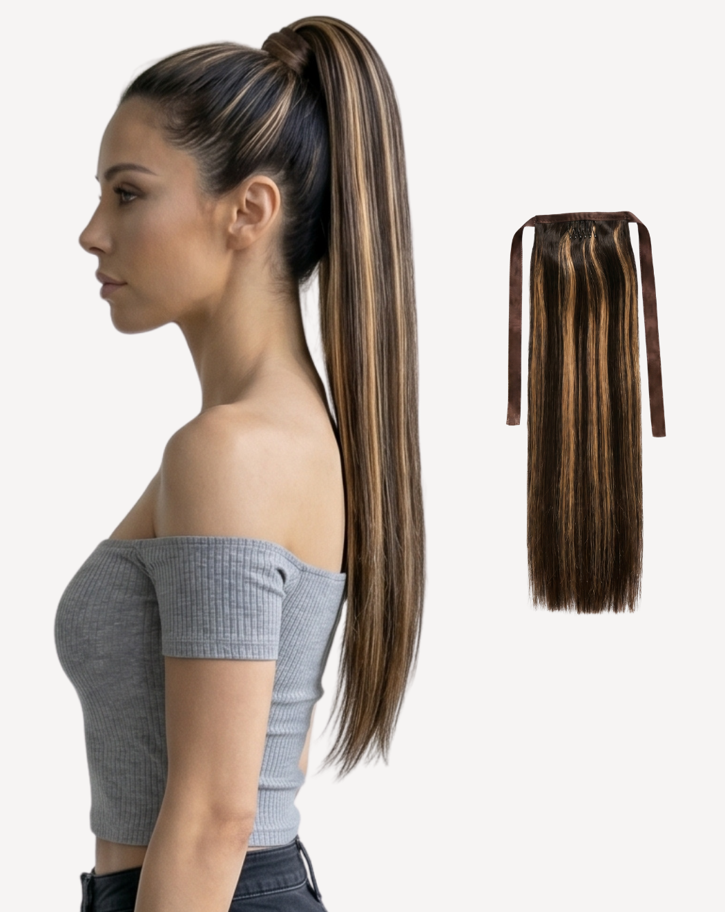 Extensii Coadă Volum Mediu - Balayage 1-12 | BuenoBia