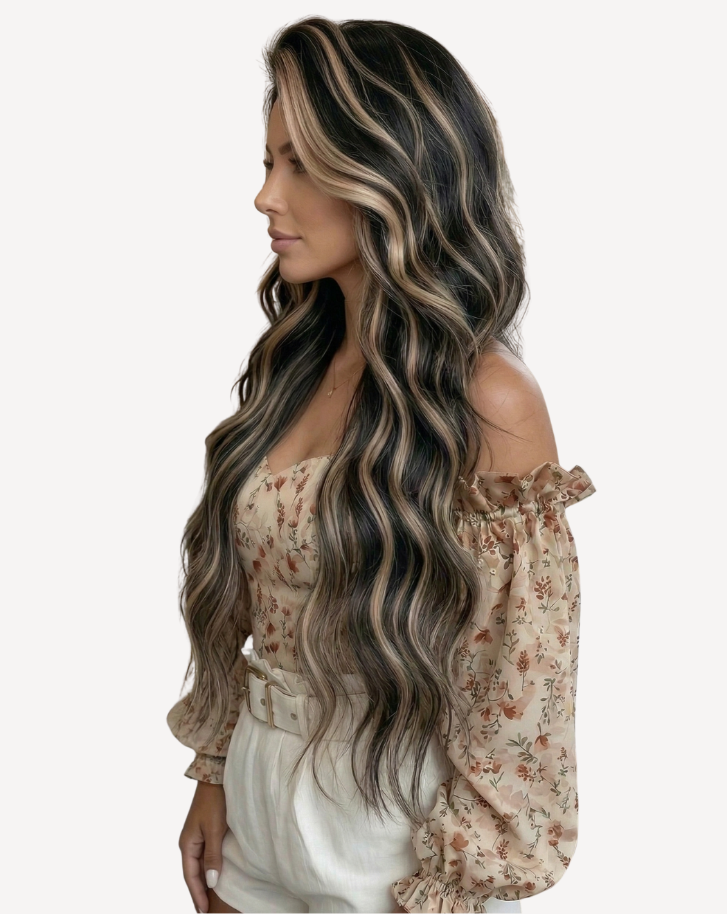 Extensii Clip-On Volum Mediu - Balayage 1-14 | BuenoBia