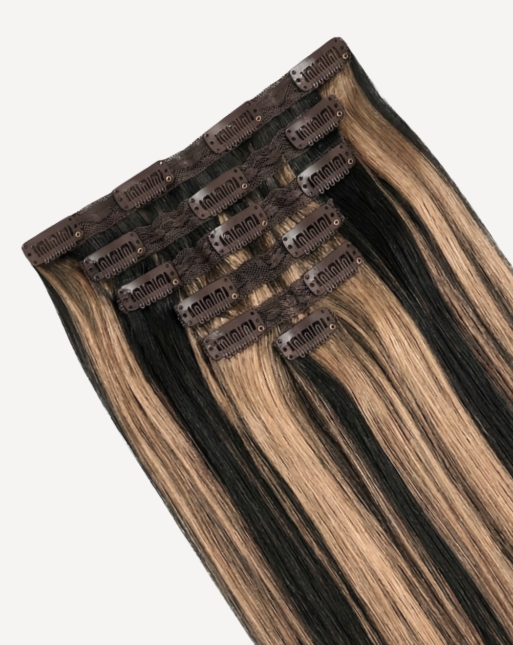 Extensii Clip-On Volum Mediu - Balayage 1-14 | BuenoBia