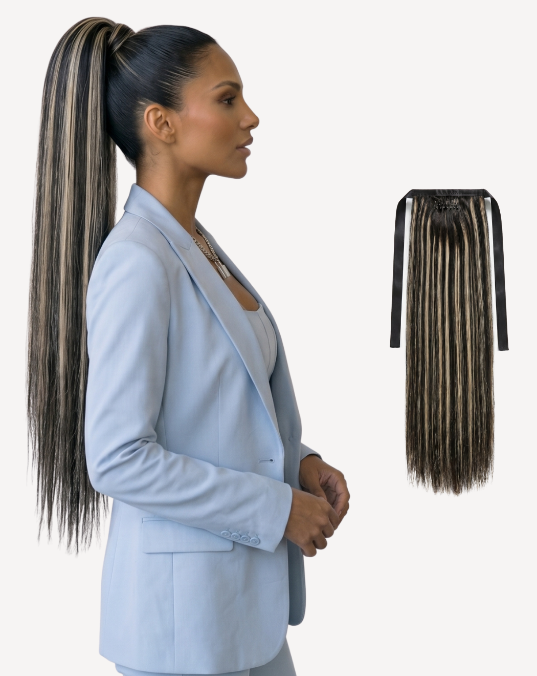 Extensii Coadă MegaVolum - Balayage 1-18 | BuenoBia