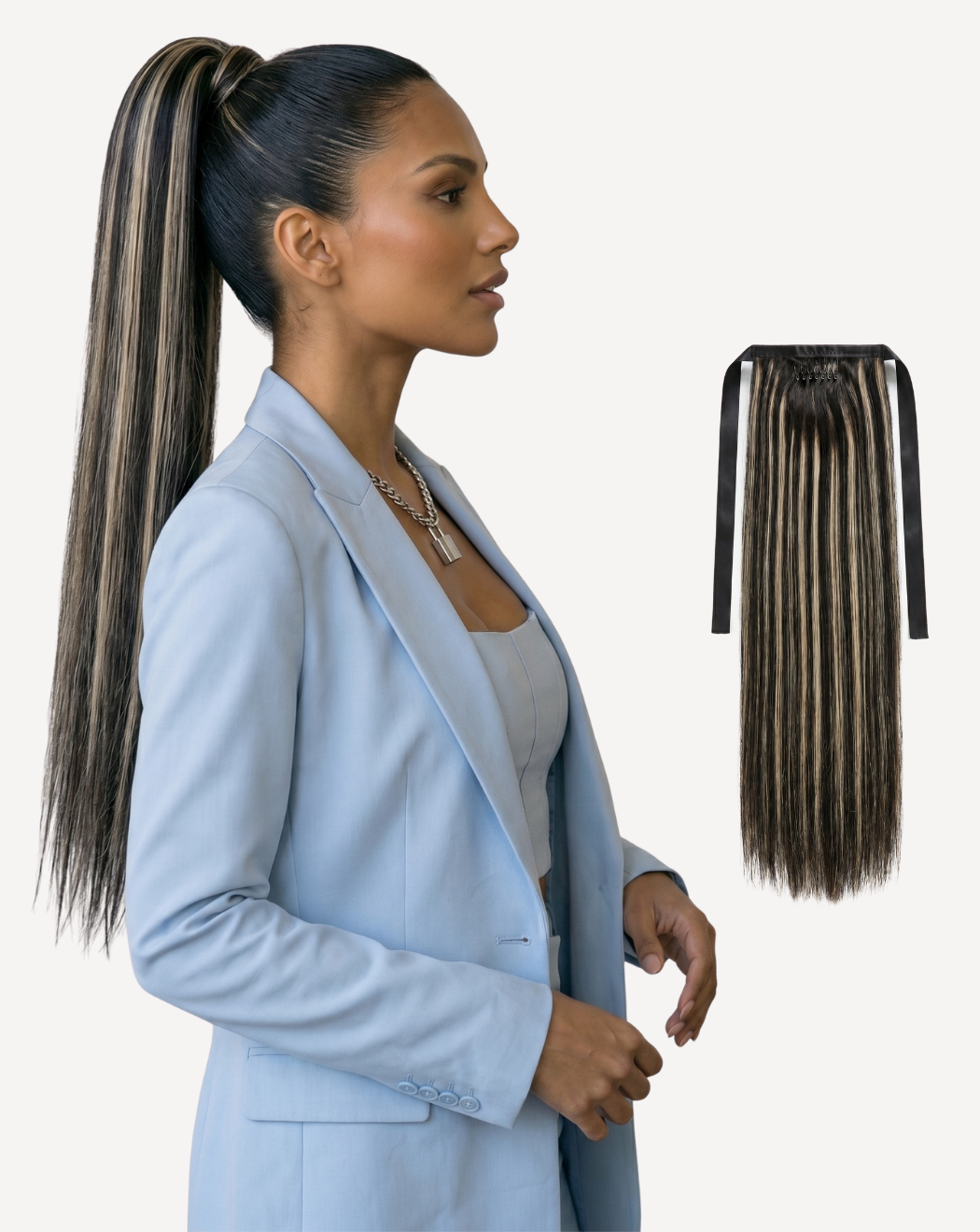 Extensii Coadă Volum Mediu - Balayage 1-18 | BuenoBia
