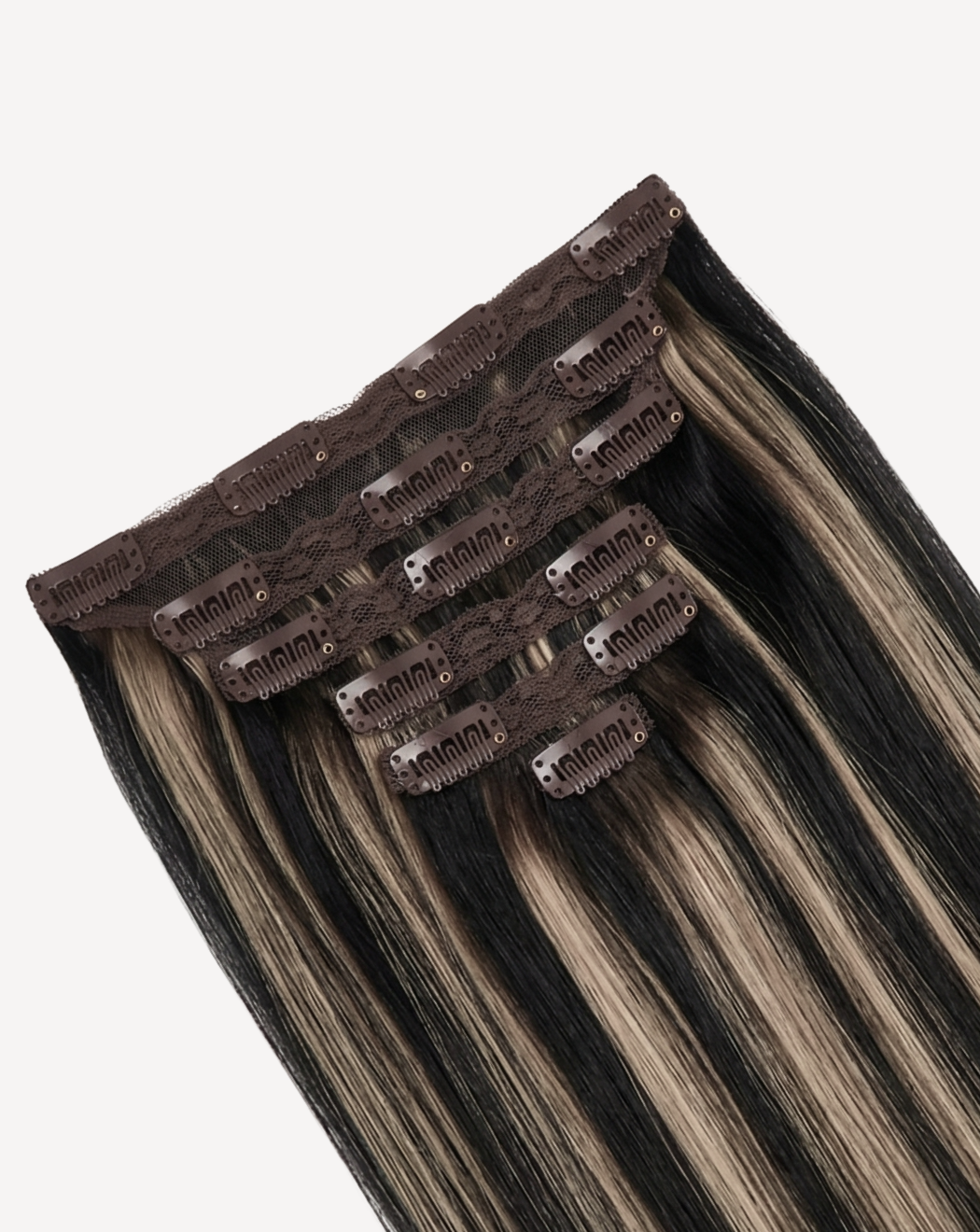 Extensii Clip-On Volum Mediu - Balayage 1-18 | BuenoBia