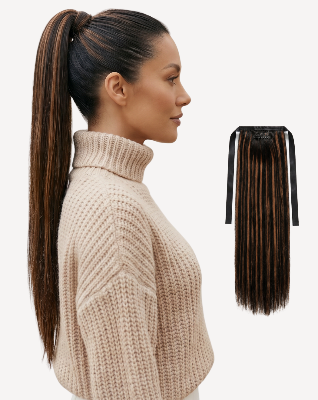 Extensii Coadă Volum Mediu - Balayage 1-4 | BuenoBia