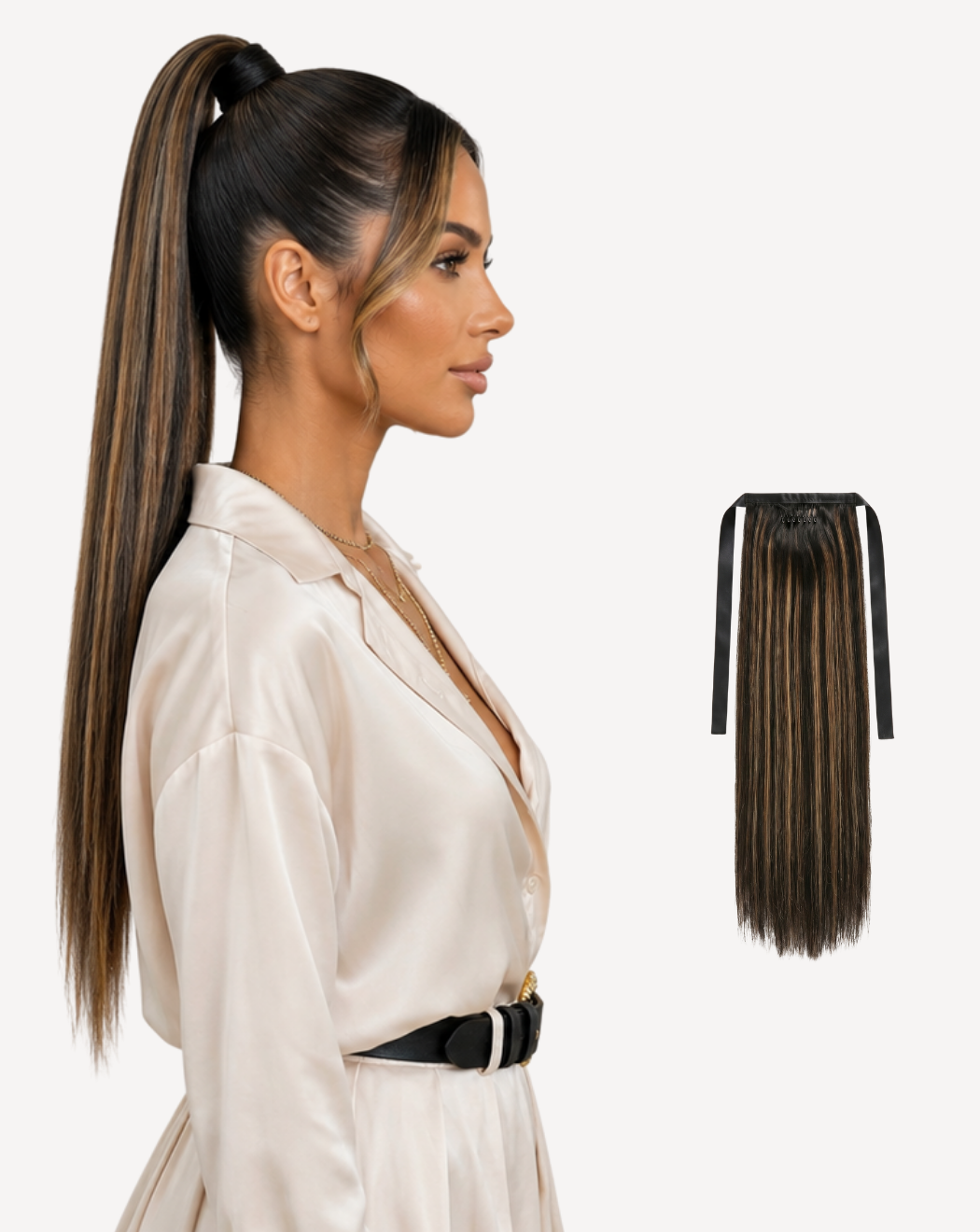 Extensii Coadă Volum Mediu - Balayage 1-8-12 | BuenoBia