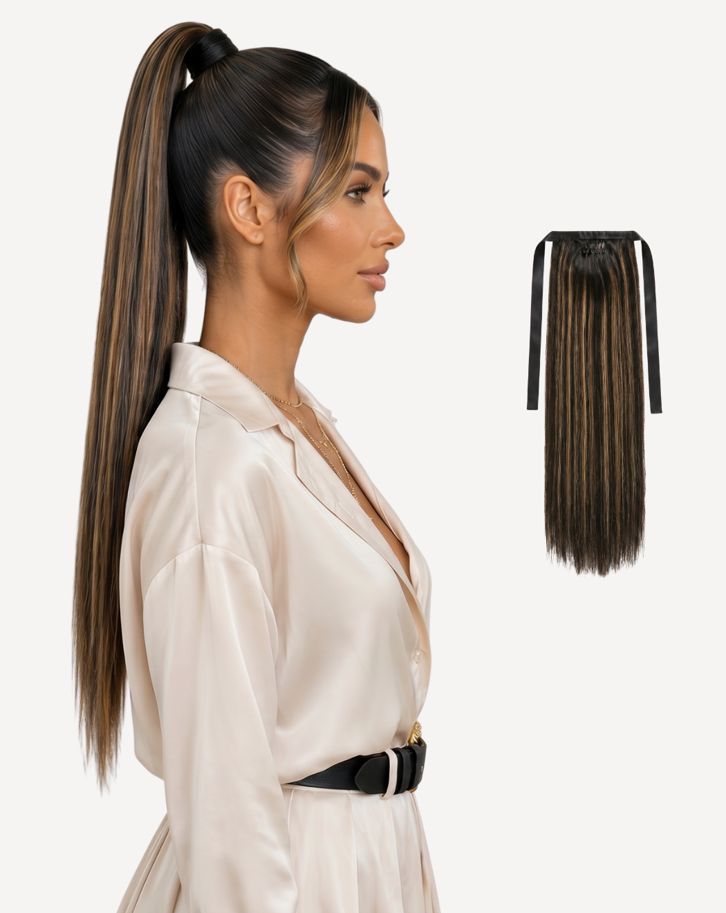 Extensii Coadă MegaVolum - Balayage 1-8-12 | BuenoBia
