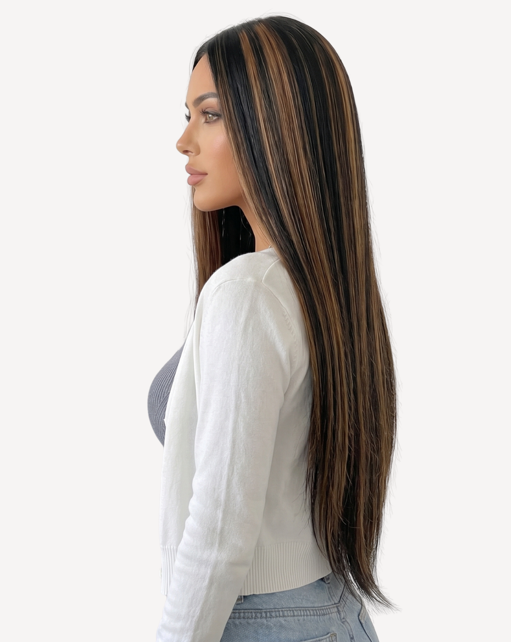 Extensii Tresă Volum Mediu - BALAYAGE 1-8 | BuenoBia