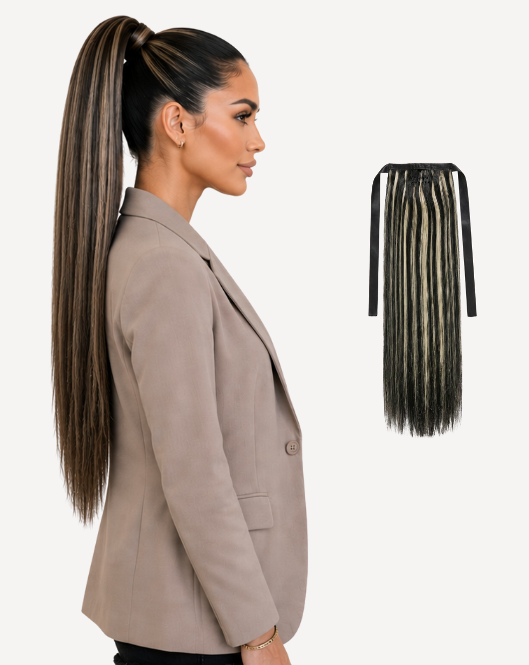 Extensii Coadă Volum Mediu - Balayage 1-pla | BuenoBia