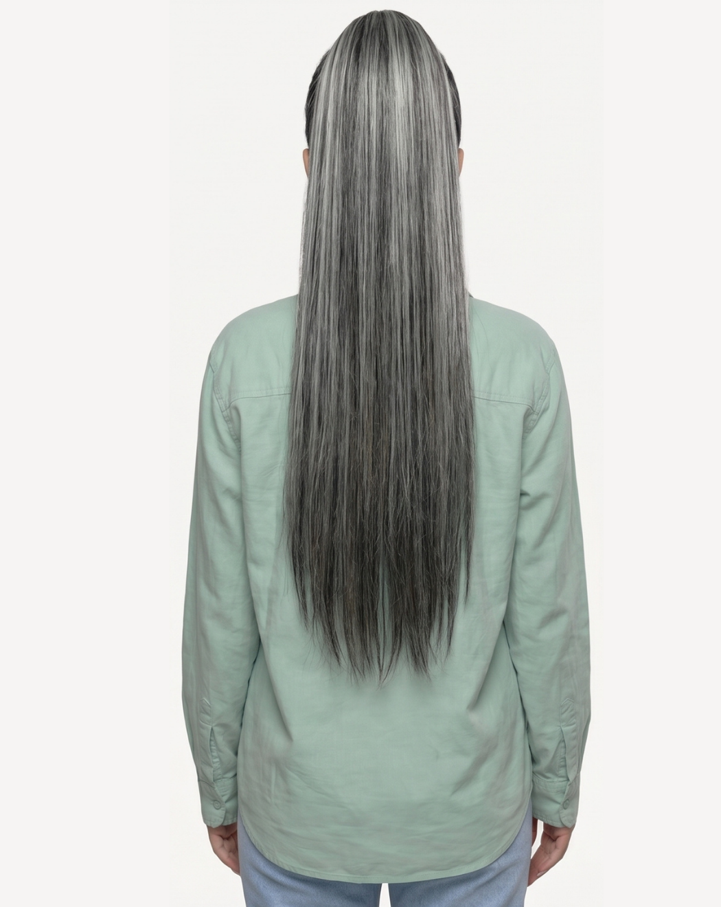 Extensii Coadă MegaVolum - Balayage 1-GRAY | BuenoBia