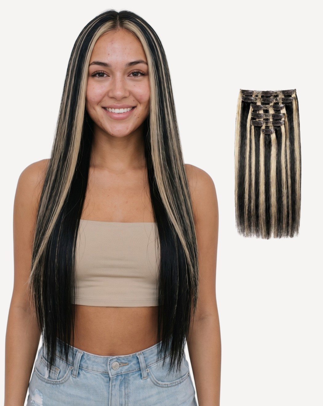 Extensii Clip-On Most Wanted – Balayage 1-pla | BuenoBia