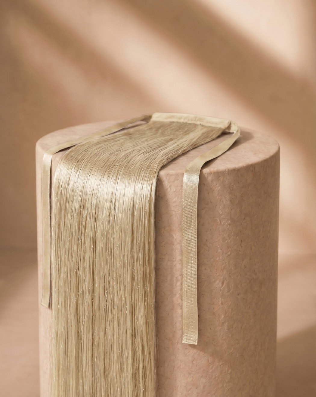 Extensii Coadă Păr Rusesc - Blond Auriu Deschis 1001 | BuenoBia