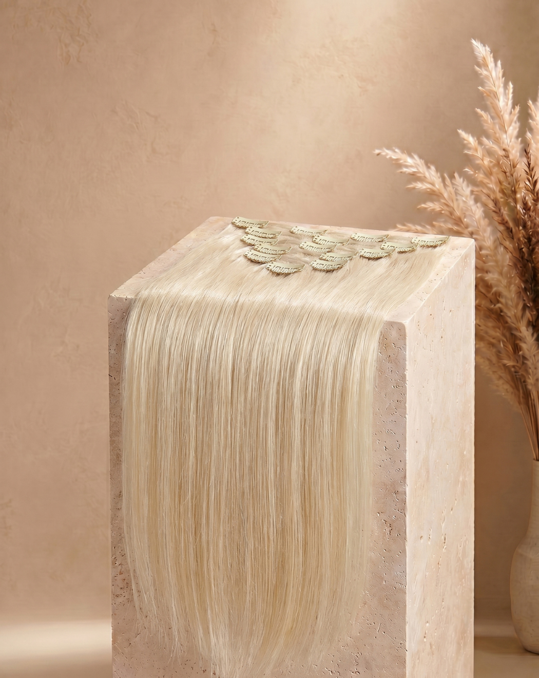 Extensii Clip On Păr Rusesc - Blond Auriu Deschis 1001 | BuenoBia