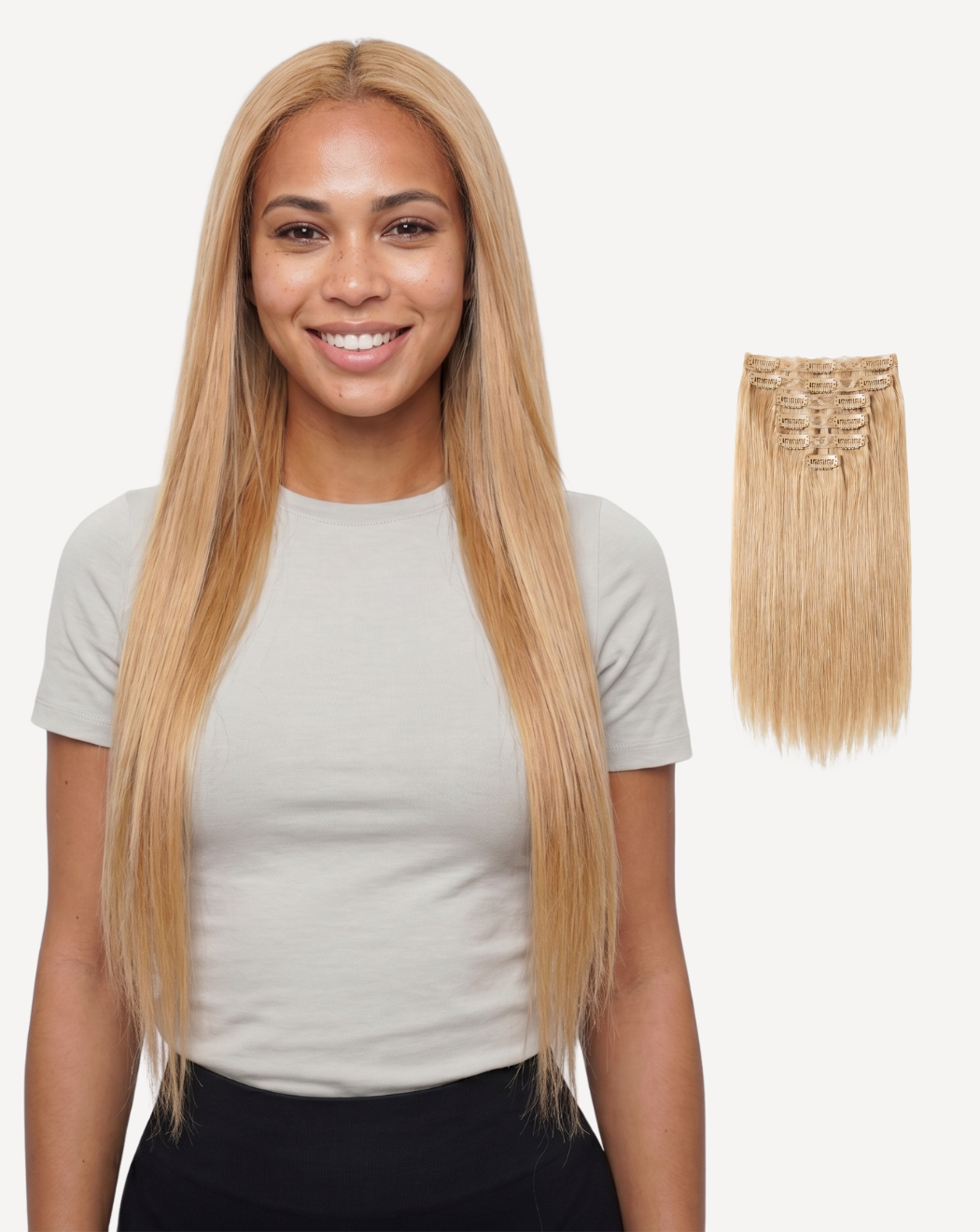 Extensii Clip-On Most Wanted – Blond Miere 14 | BuenoBia
