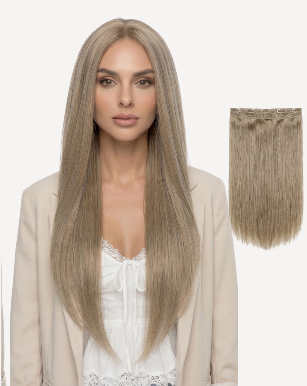 Extensii Tresă Volum Simplu - Blond Opal 18 | BuenoBia