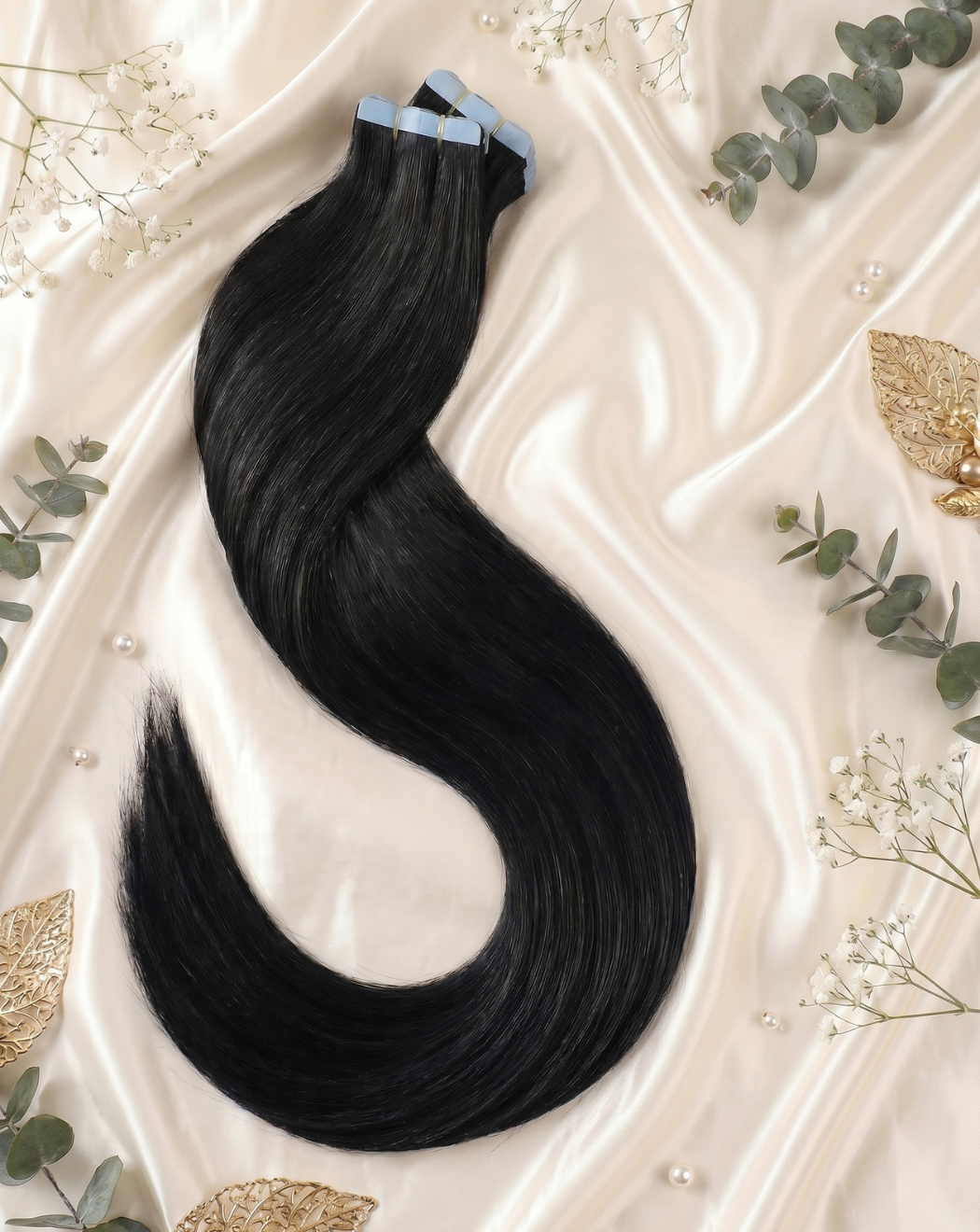 Extensii Tape In - Negru Intens 1 | BuenoBia