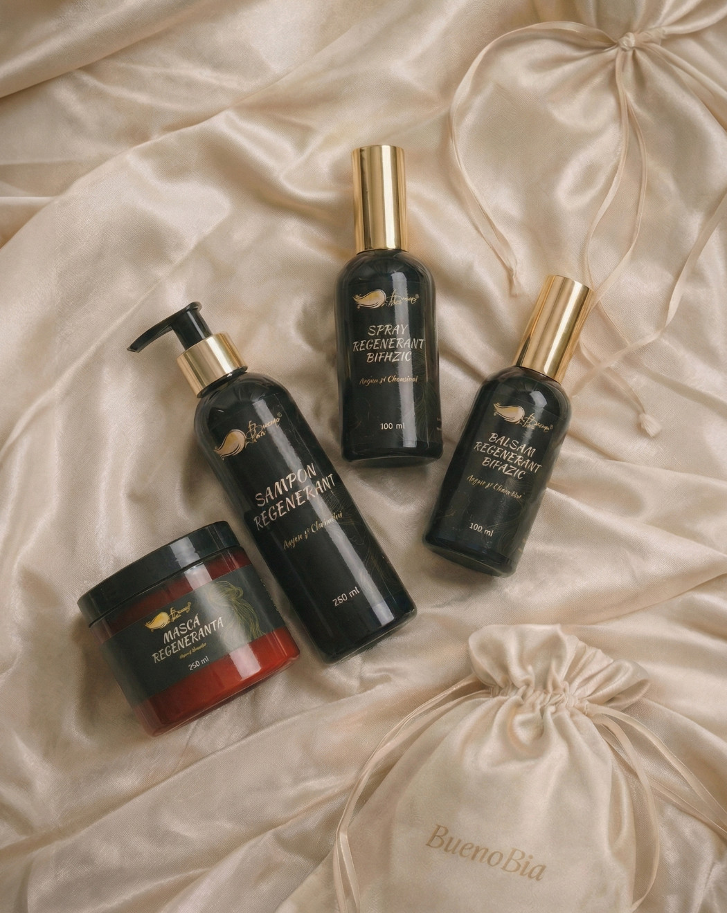 Set complet de înrgijire cu Argan si Cheratină