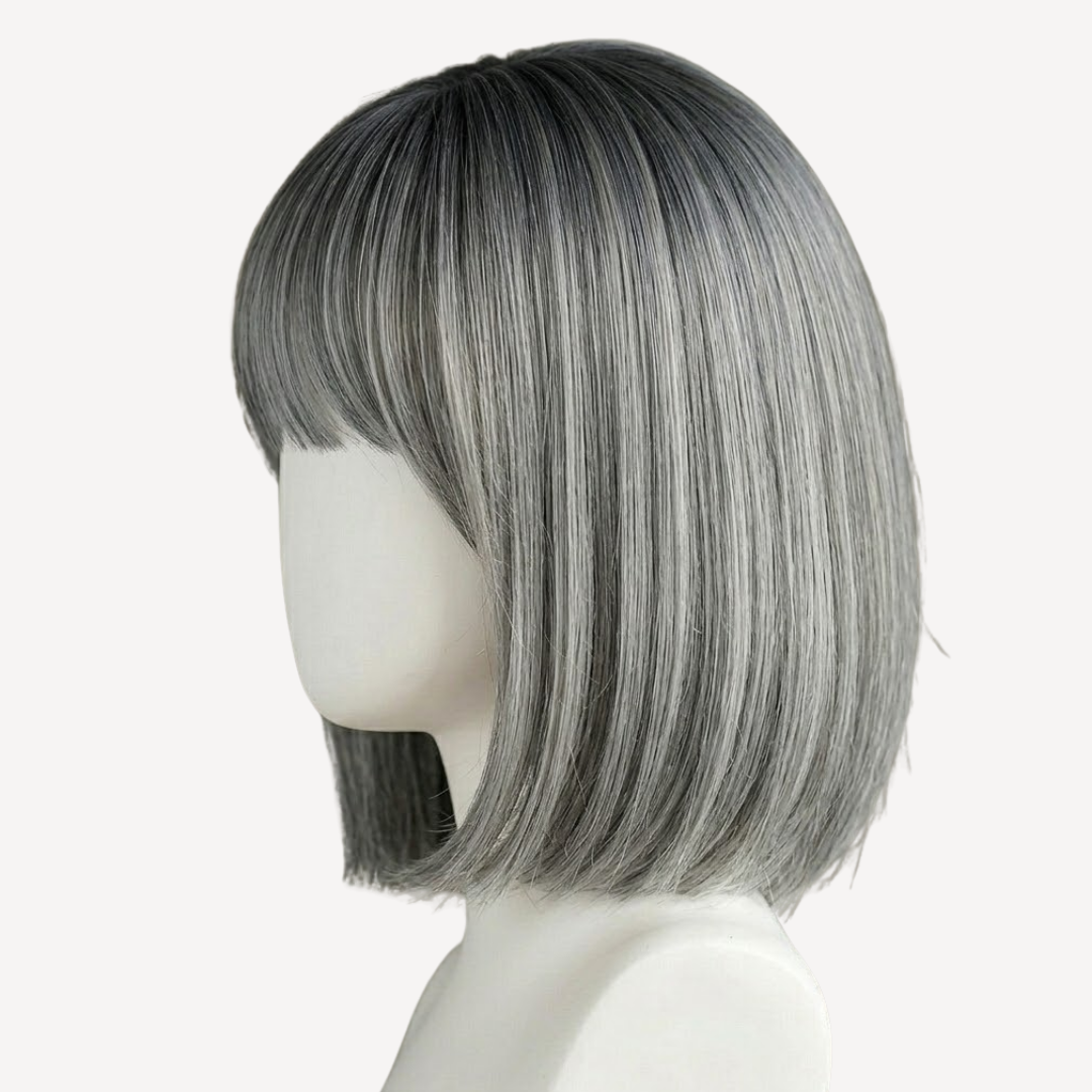 Perucă Păr Natural Amanda 1-gray