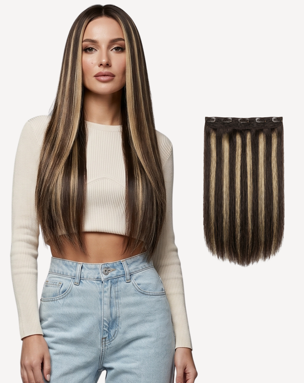 Extensii Tresă Volum Mediu - BALAYAGE 2-1001 | BuenoBia