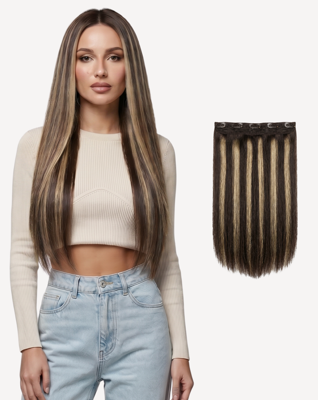 Extensii Tresă MegaVolum - BALAYAGE 2-1001 | BuenoBia