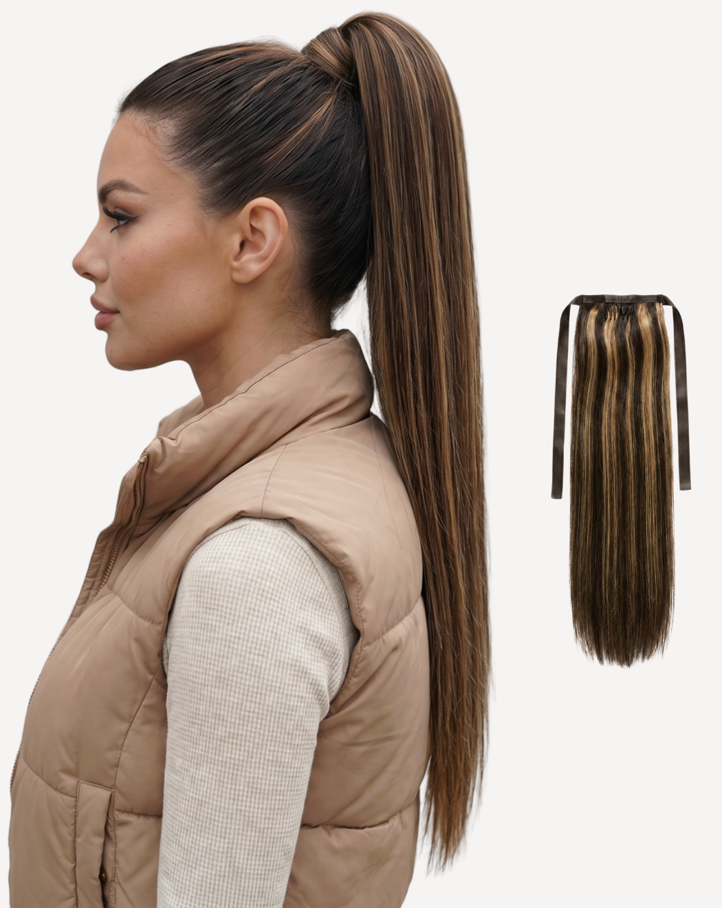Extensii Coadă Volum Mediu - Balayage 2-12 | BuenoBia