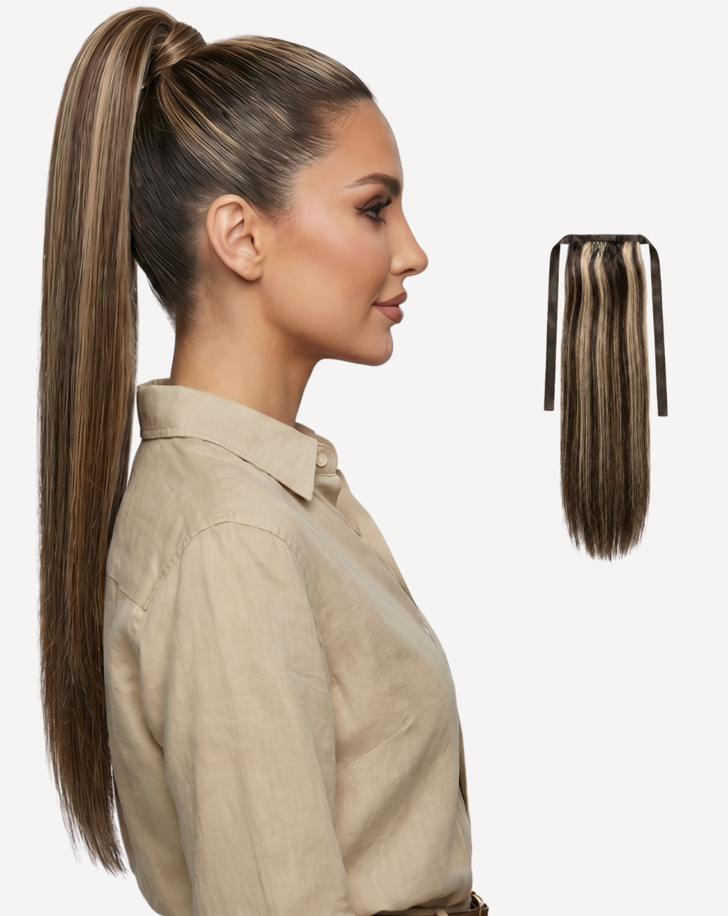 Extensii Coadă MegaVolum - Balayage 2-18 | BuenoBia
