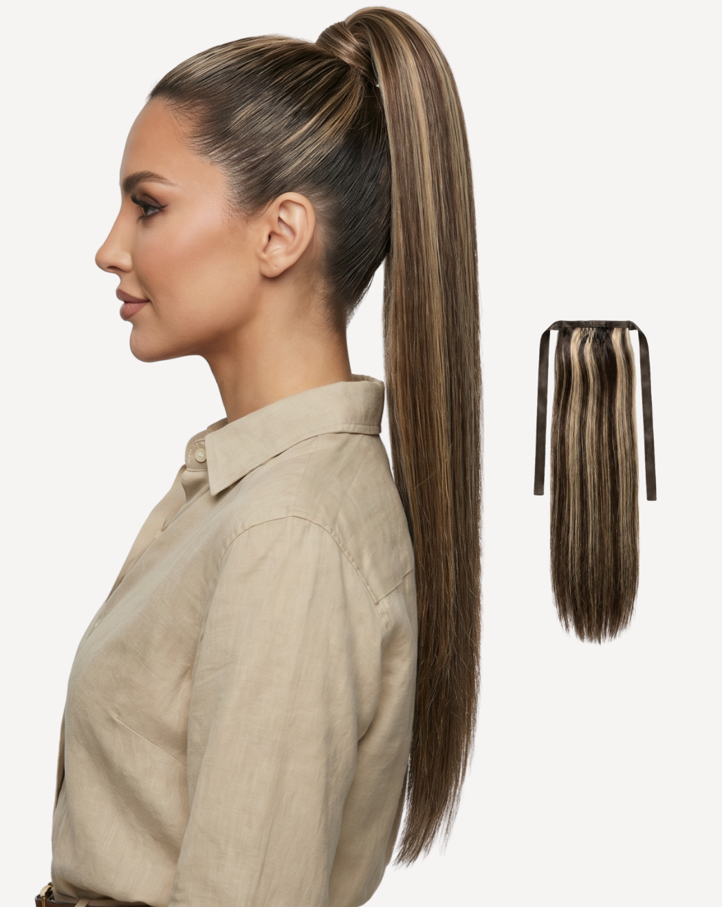 Extensii Coadă Volum Mediu - Balayage 2-18 | BuenoBia