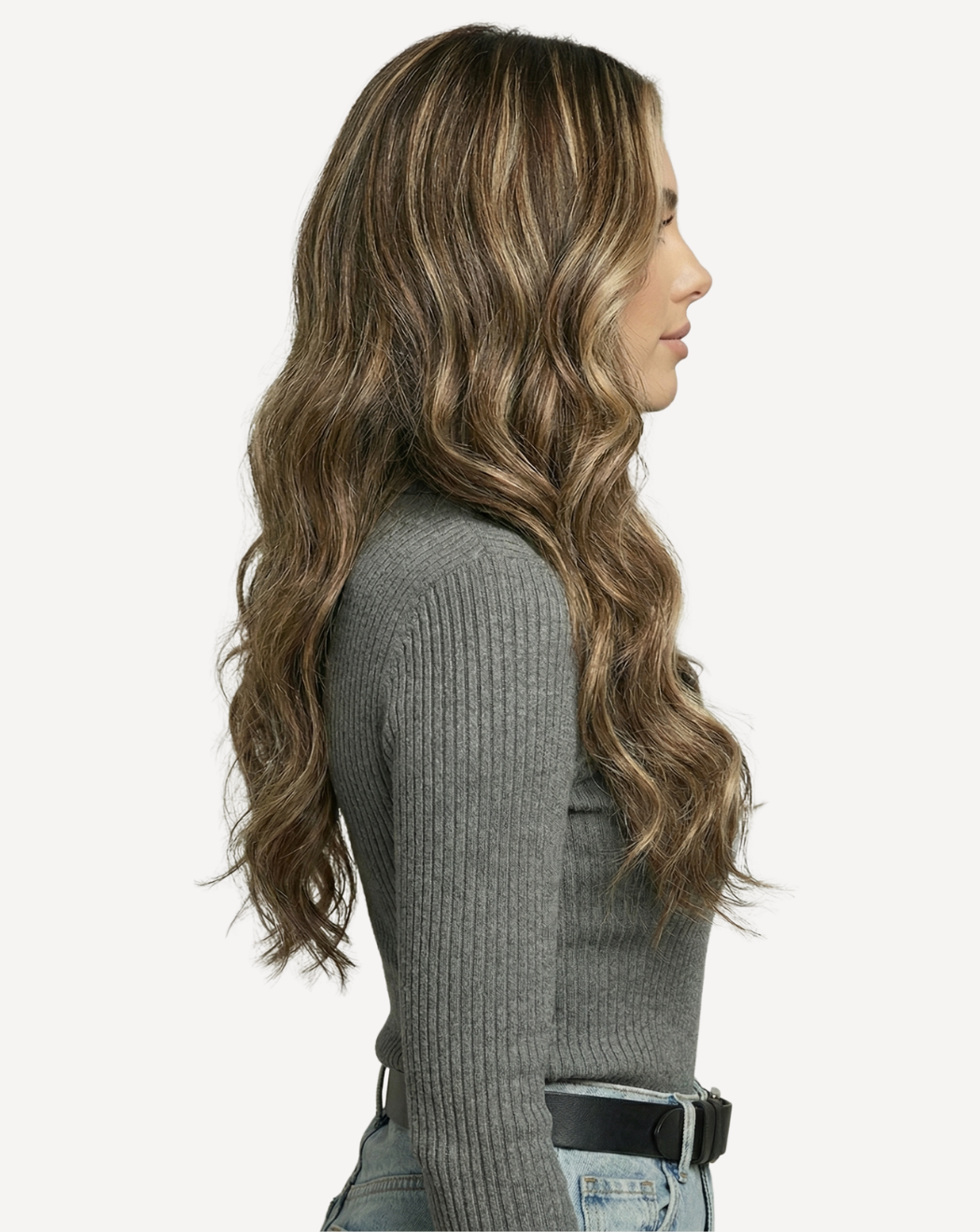 Extensii Clip-On Volum Mediu - Balayage 2-22 | BuenoBia