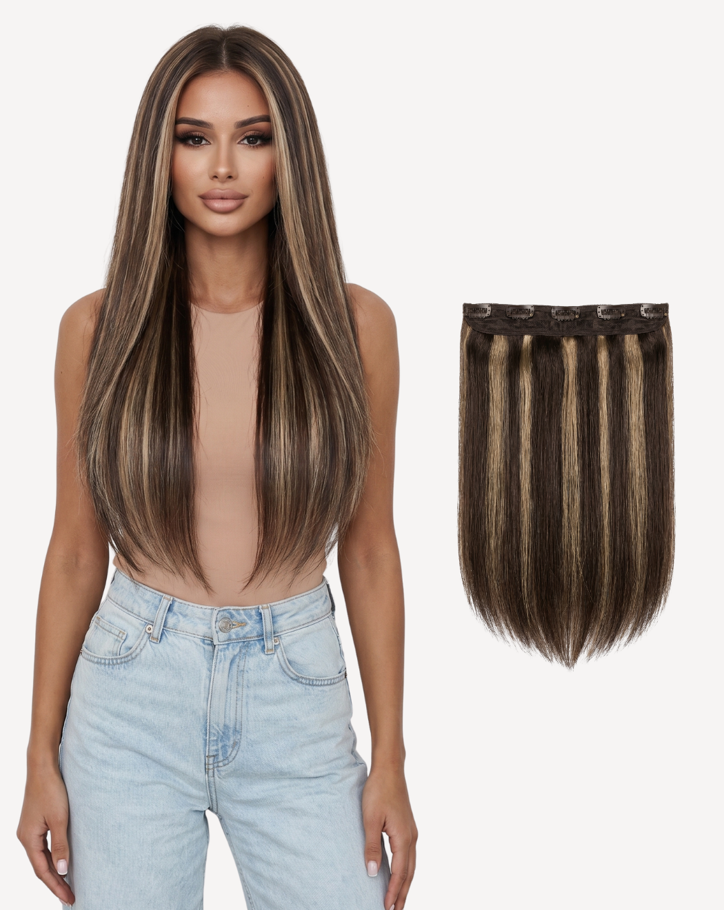 Extensii Tresă Volum Mediu - BALAYAGE 2-22 | BuenoBia