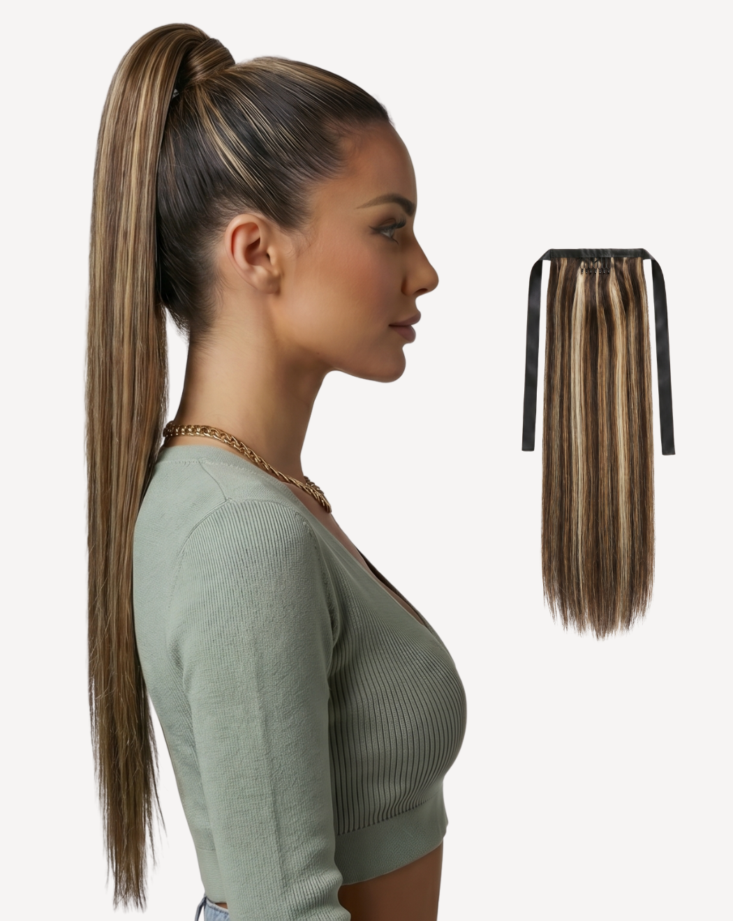 Extensii Coadă Volum Simplu - BALAYAGE 2-4-1001 | BuenoBia
