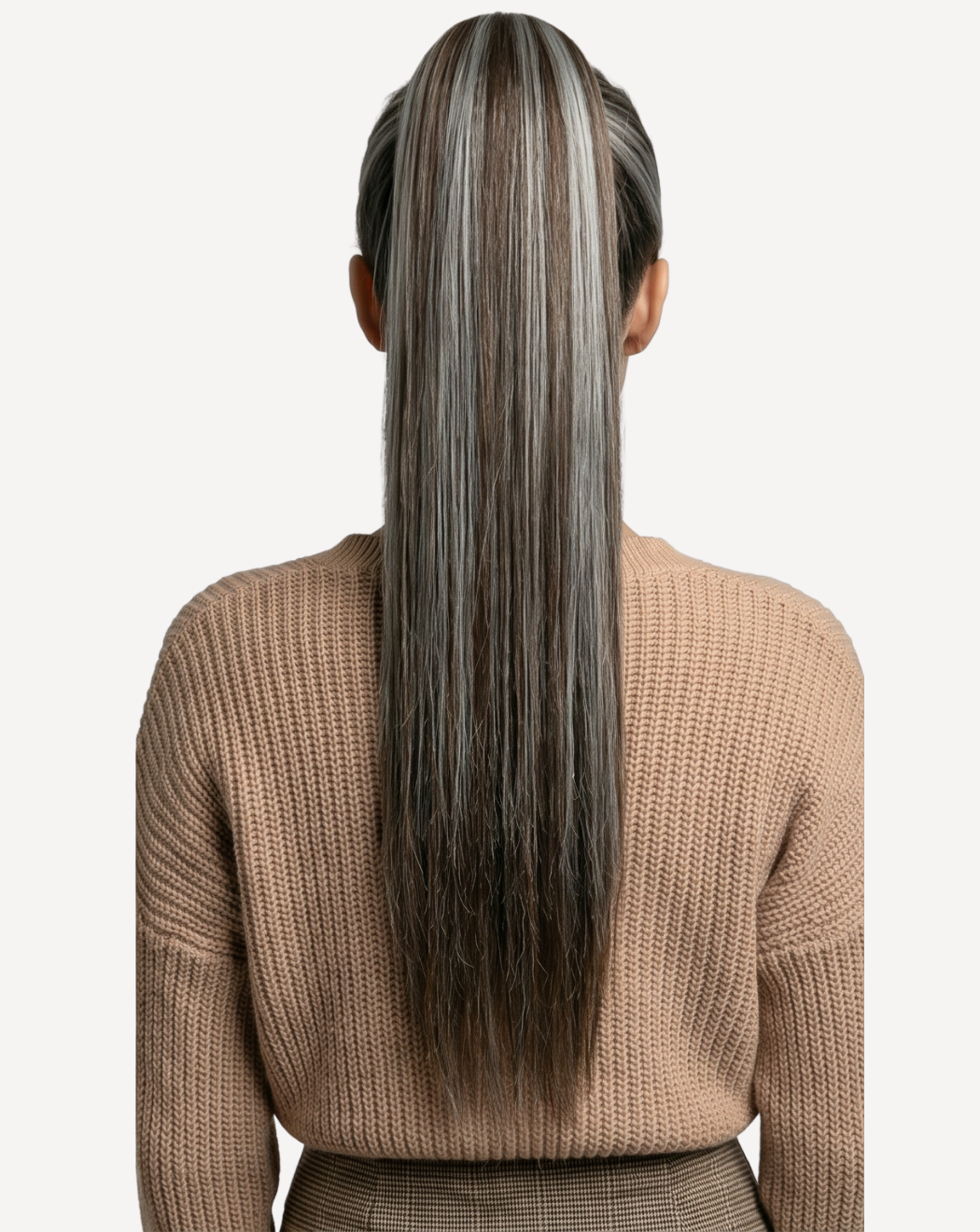 Extensii Coadă Volum Mediu - Balayage 2-gray | BuenoBia