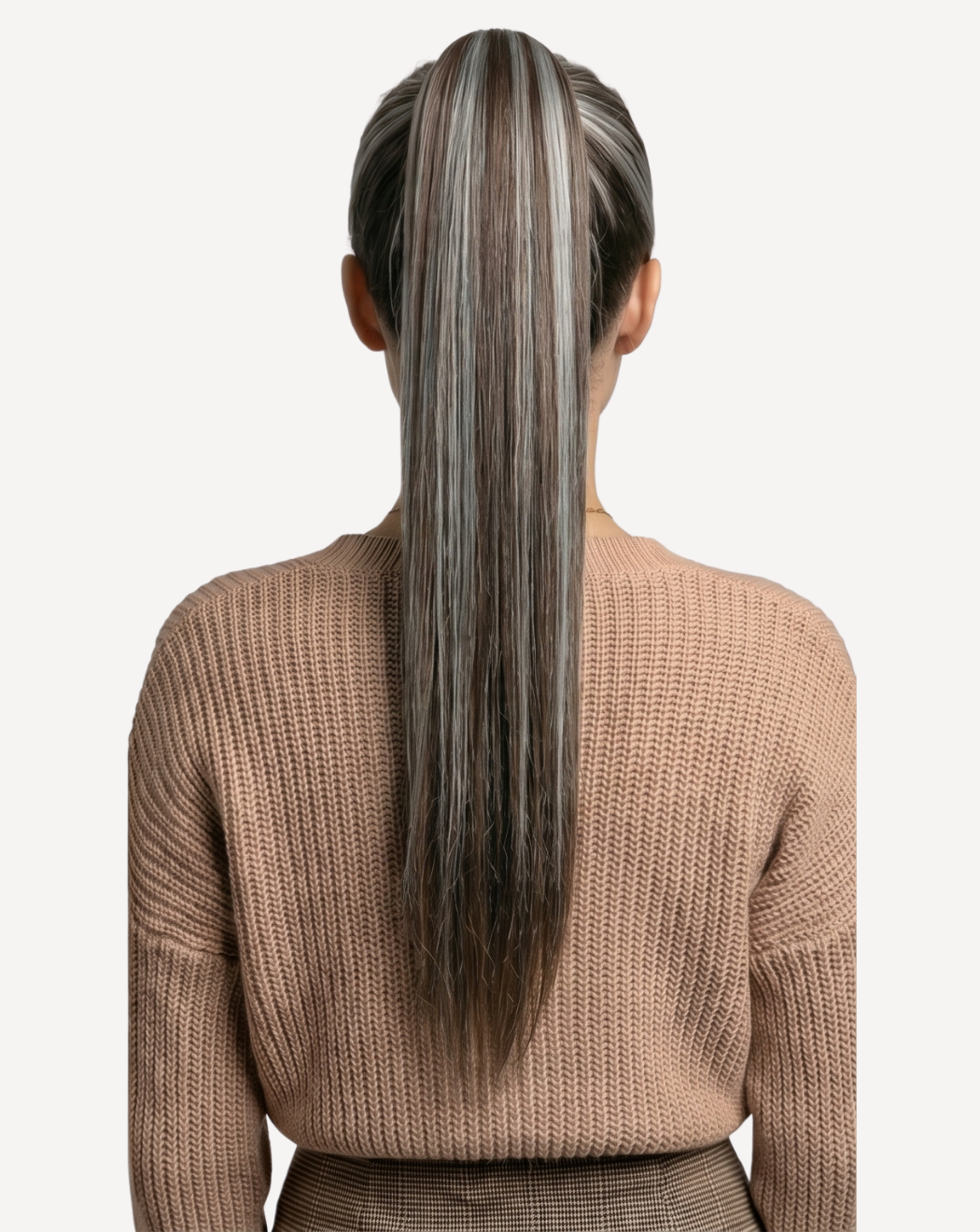 Extensii Coadă Volum Simplu - BALAYAGE 2-GRAY | BuenoBia