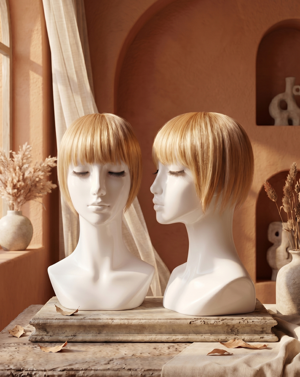 Breton cu Calotă - Blond Auriu 22 | BuenoBia