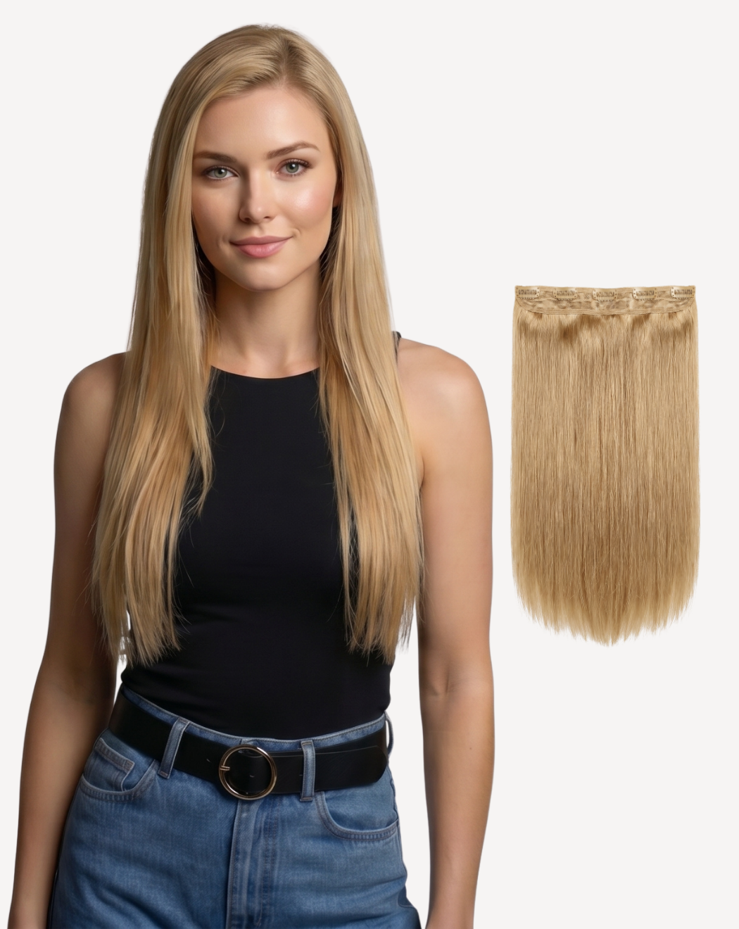 Extensii Tresă Volum Simplu - Blond Auriu 22 | BuenoBia