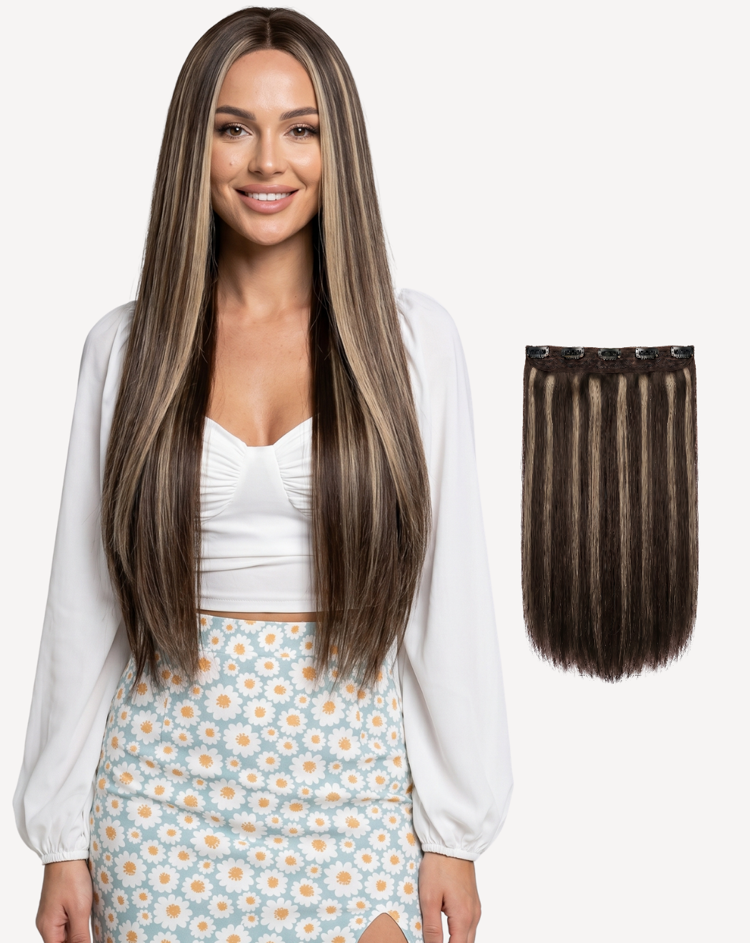 Extensii Tresă Volum Mediu - BALAYAGE 3-18 | BuenoBia