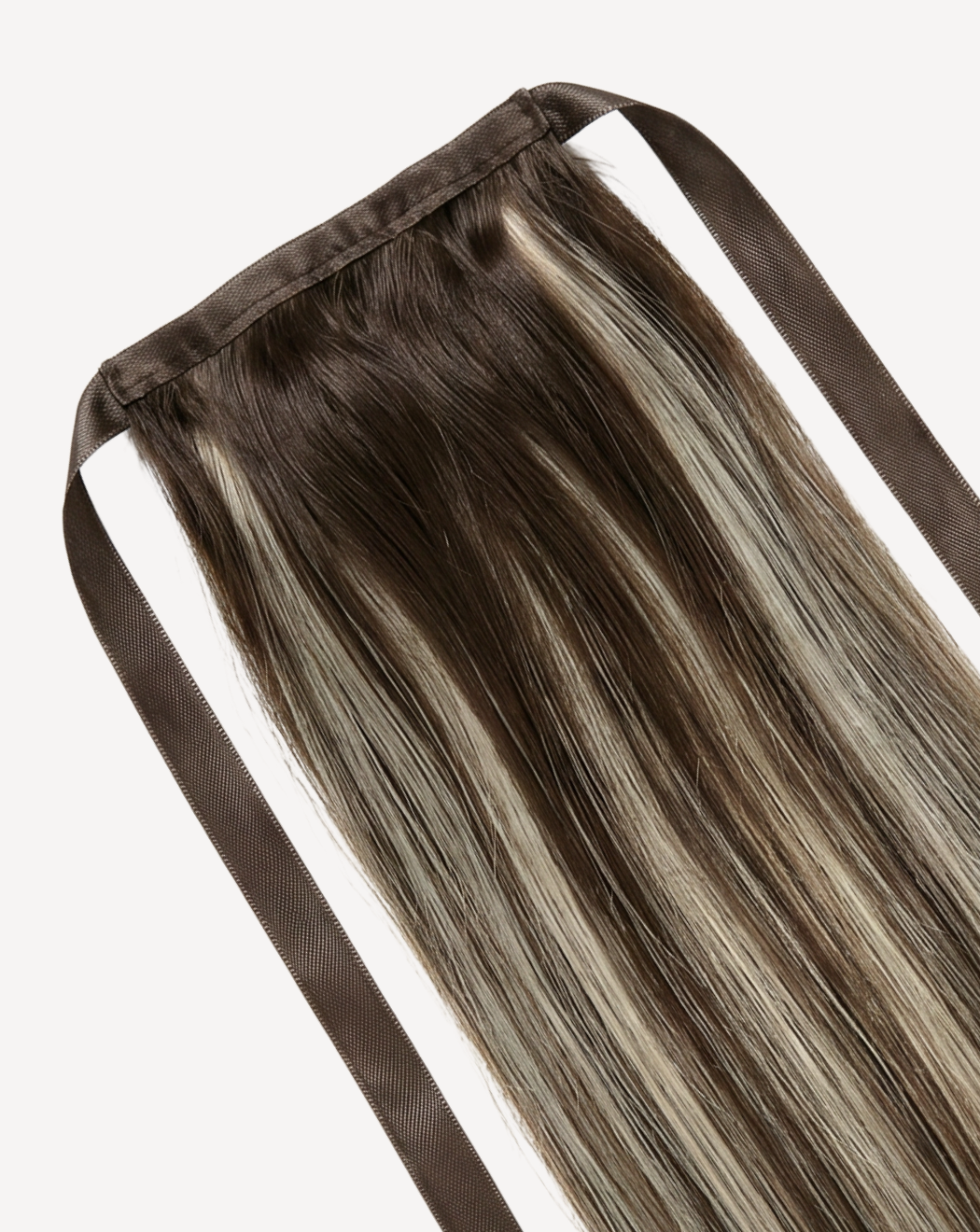 Extensii Coadă MegaVolum - Balayage 3-WHITE GRAY | BuenoBia