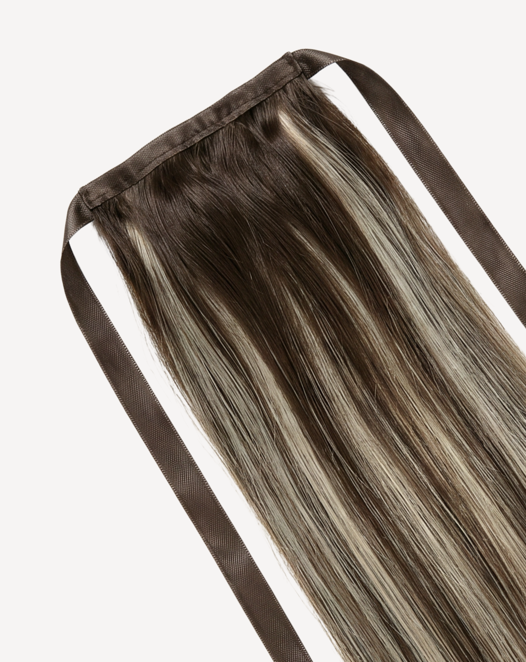Extensii Coadă Volum Mediu - Balayage 3- white gray | BuenoBia