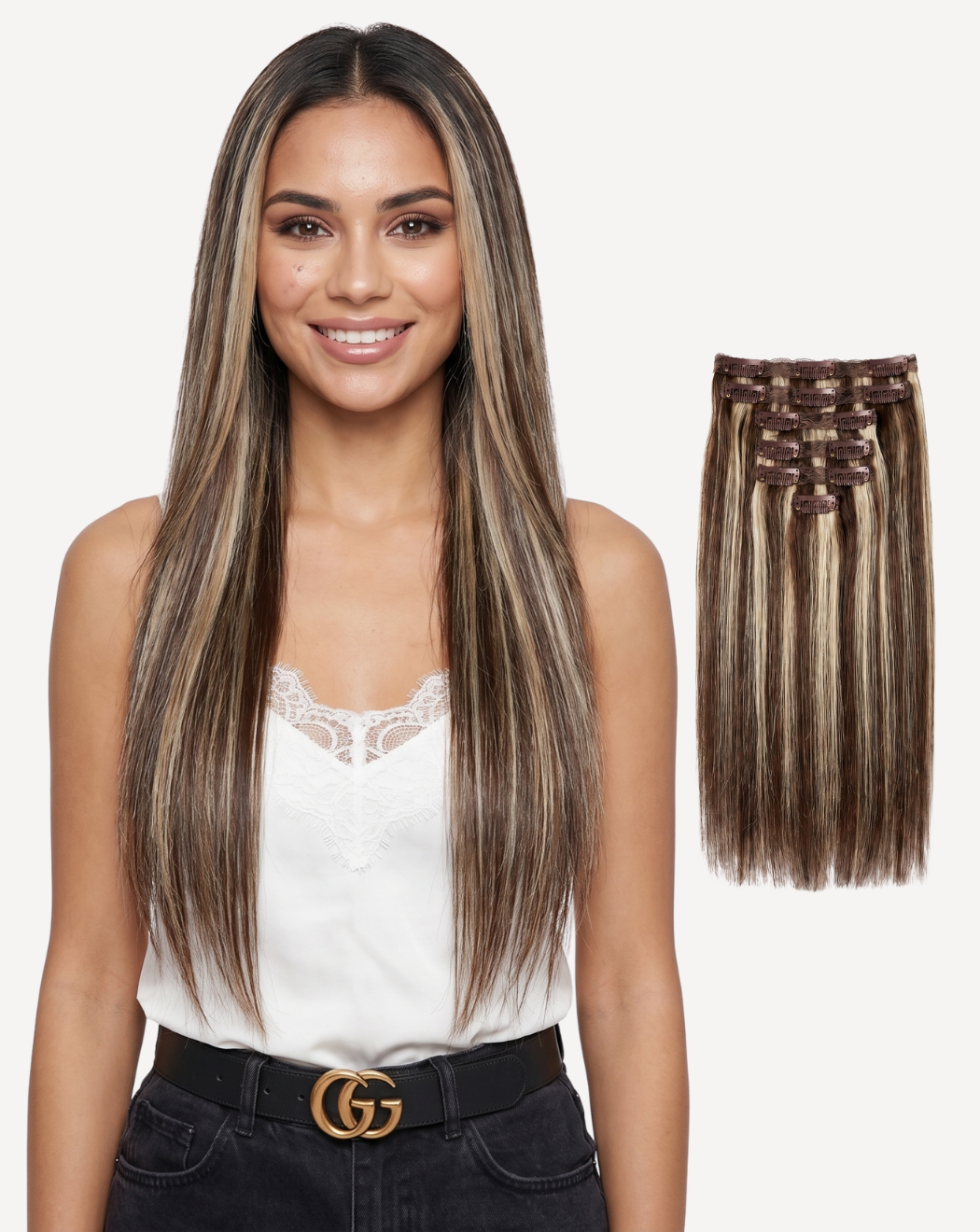Extensii Clip-On Most Wanted – Balayage 4-1001 | BuenoBia