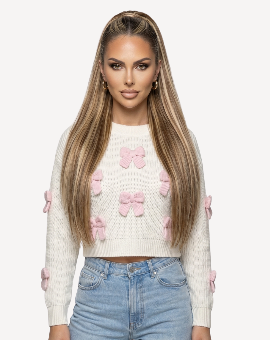 Extensii Coadă MegaVolum - Balayage 4-14 | BuenoBia