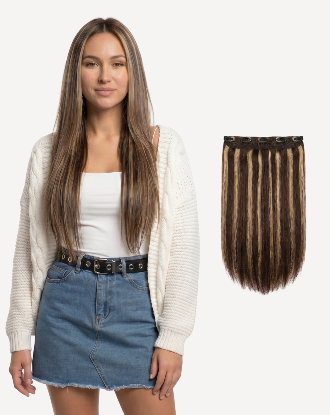 Extensii Tresă Volum Simplu - BALAYAGE 4-22 | BuenoBia
