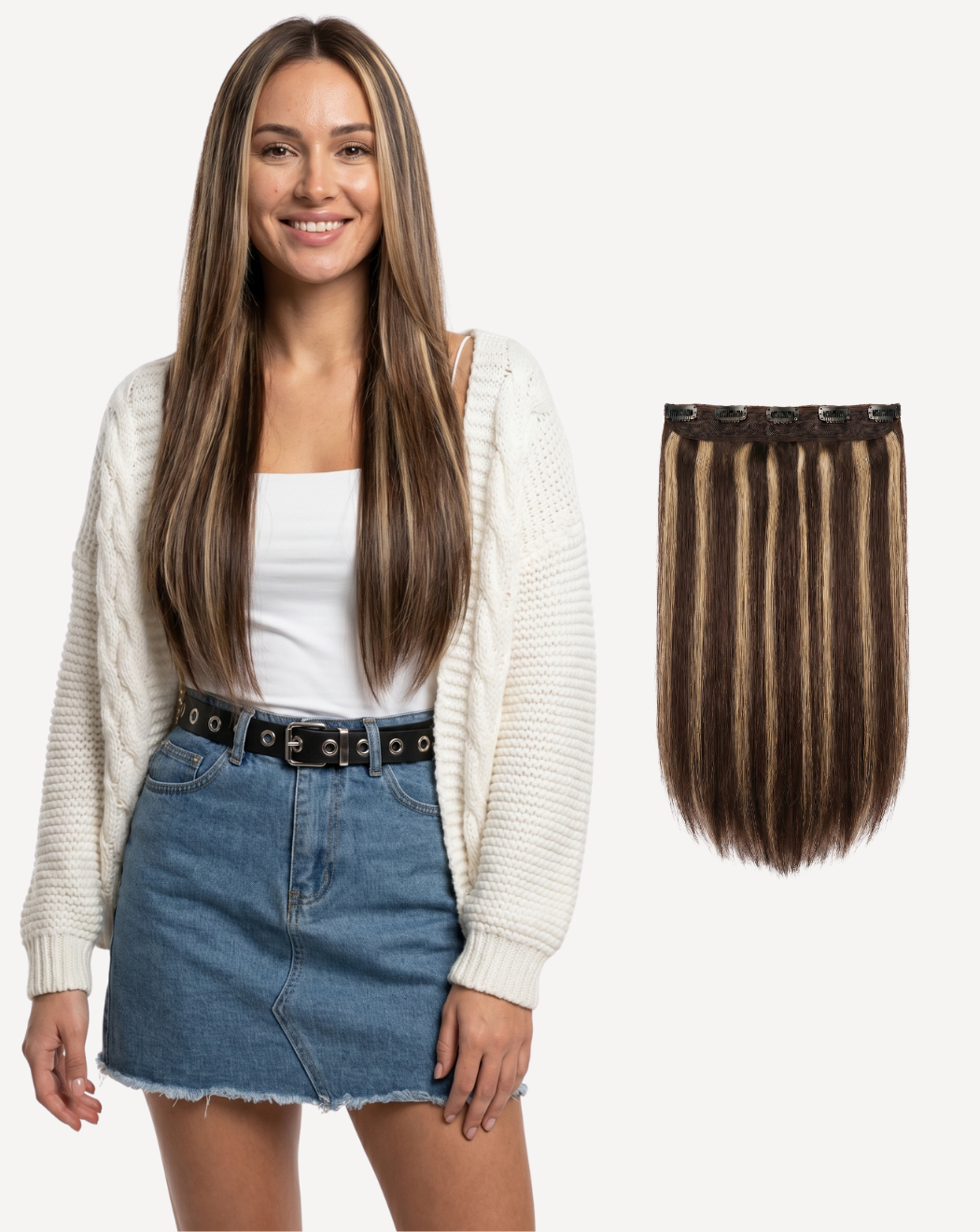 Extensii Tresă Volum Mediu - BALAYAGE 4-22 | BuenoBia