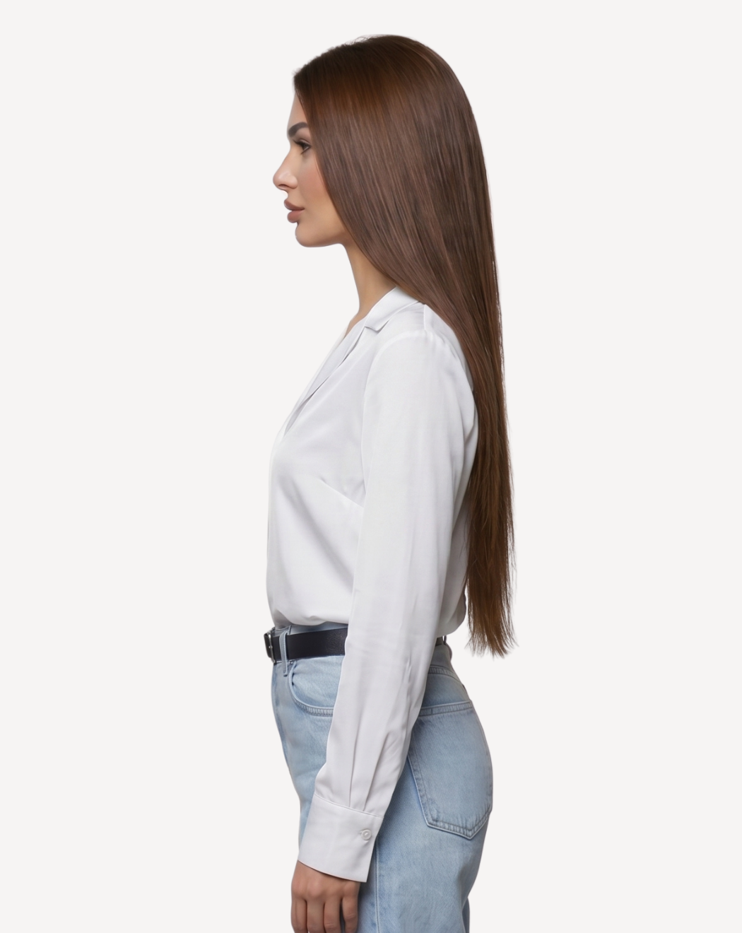Extensii Tresă Volum Simplu - Șaten Ciocolatiu 4 | BuenoBia